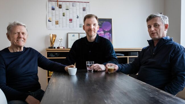 Geschäftsleitung der Filmnächte am Elbufer: v.l.n.r. Johannes Viitinghoff, Philip Hartmanis, Matthias Pfitzner - Foto: PR/Filmnächte