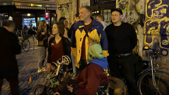 Nachtschlichter*innen im Einsatz.