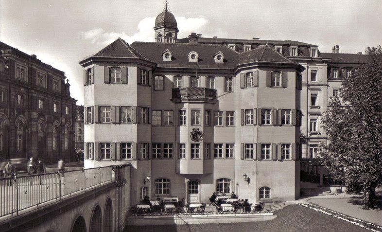 Narrenhäusel an der Elbe - zeitgenössische Postkarte