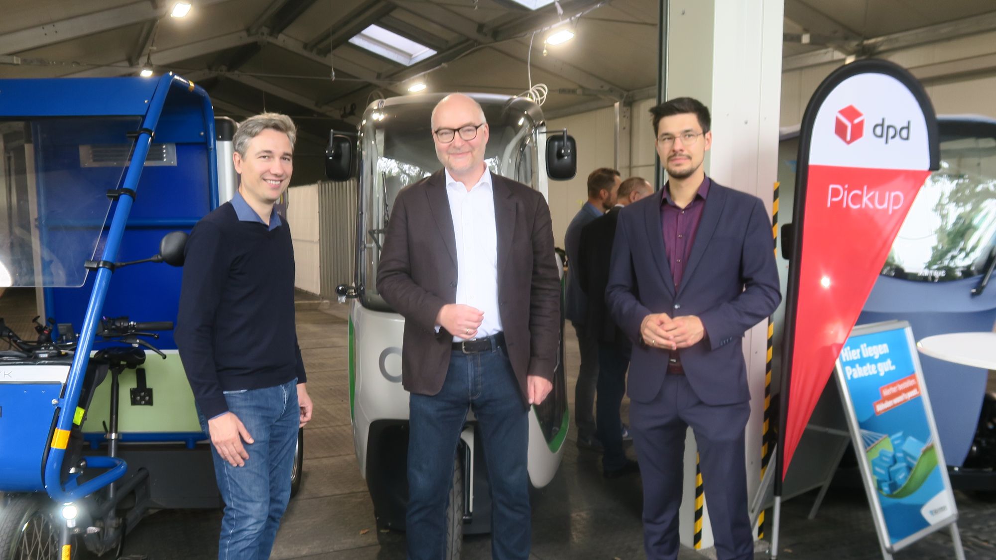 Stephan Kühn, Carsten Hansen, Oliver Gollmar -von links nach rechts, Foto: Julius Bachmann width=