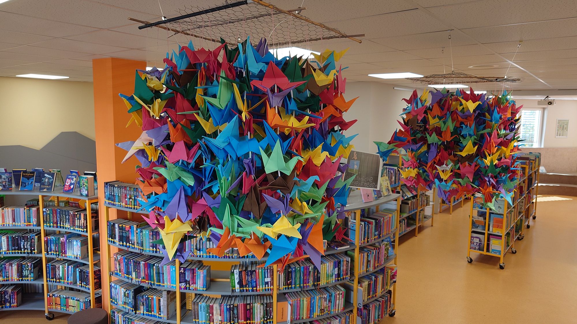 1.000 Kraniche in der Neustadt-Bibo