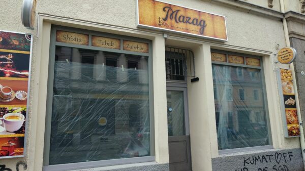 Das kleine Lädchen für Nüsse, Kaffee und Shishas auf der Louisenstraße ist seit Kurzem geschlossen.