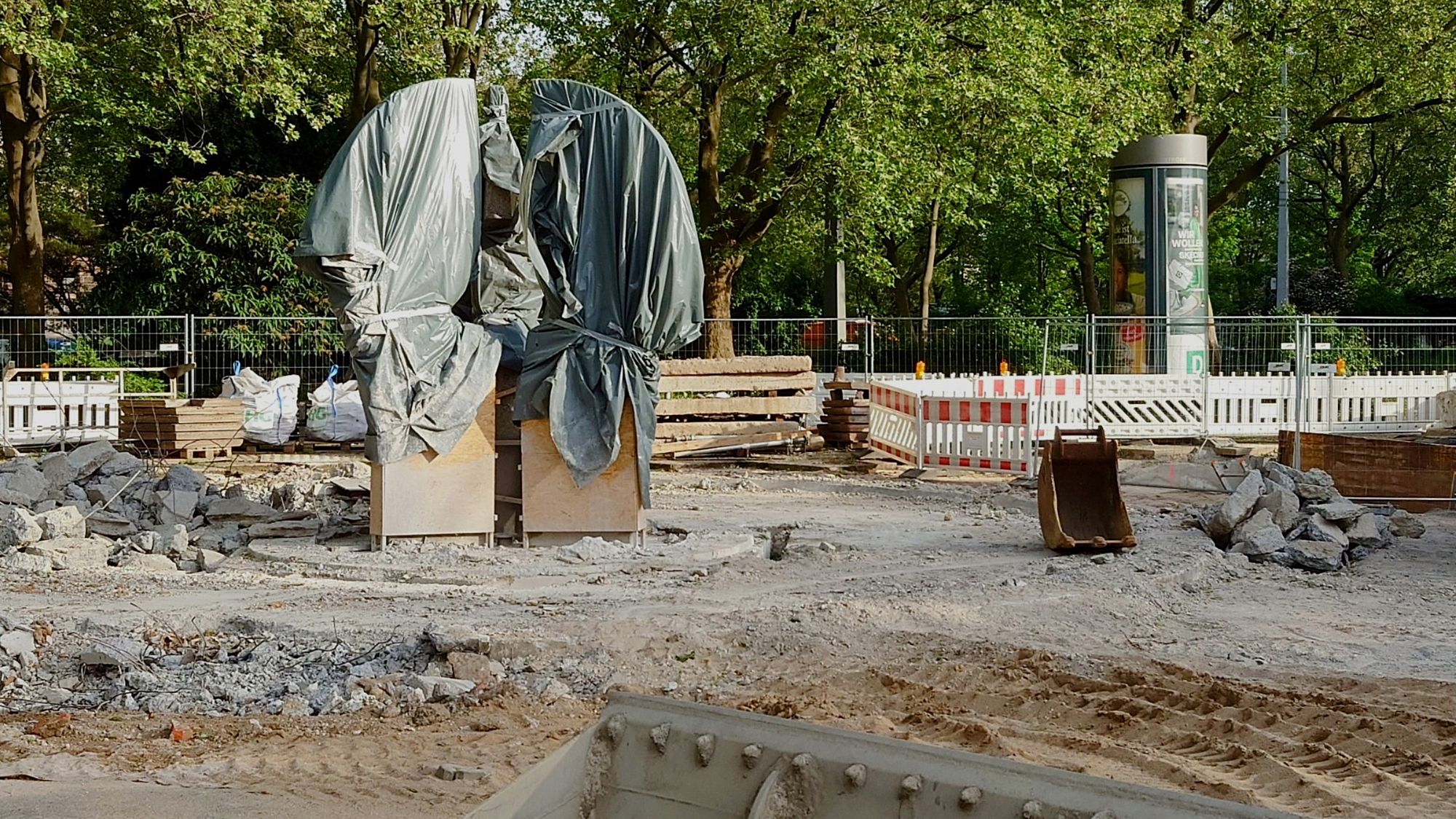 Krachbrunnen wird saniert, Foto: Anton Launer