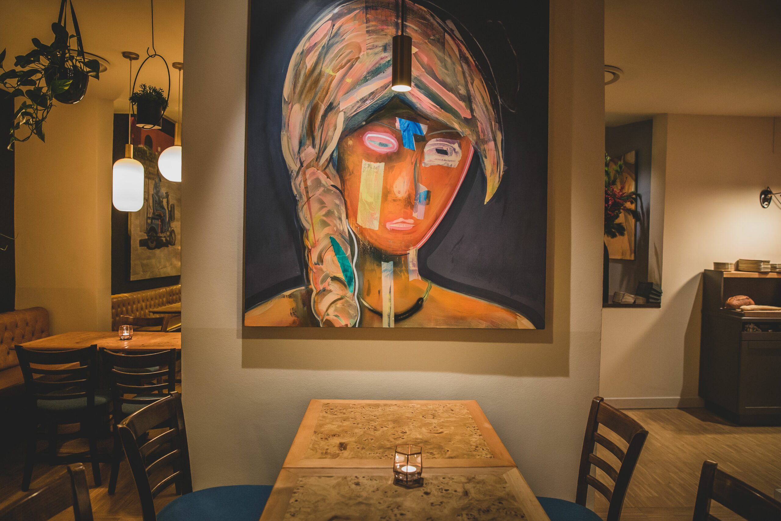 Kunst & Genuss gehören im Villandry Restaurant untrennbar zusammen.