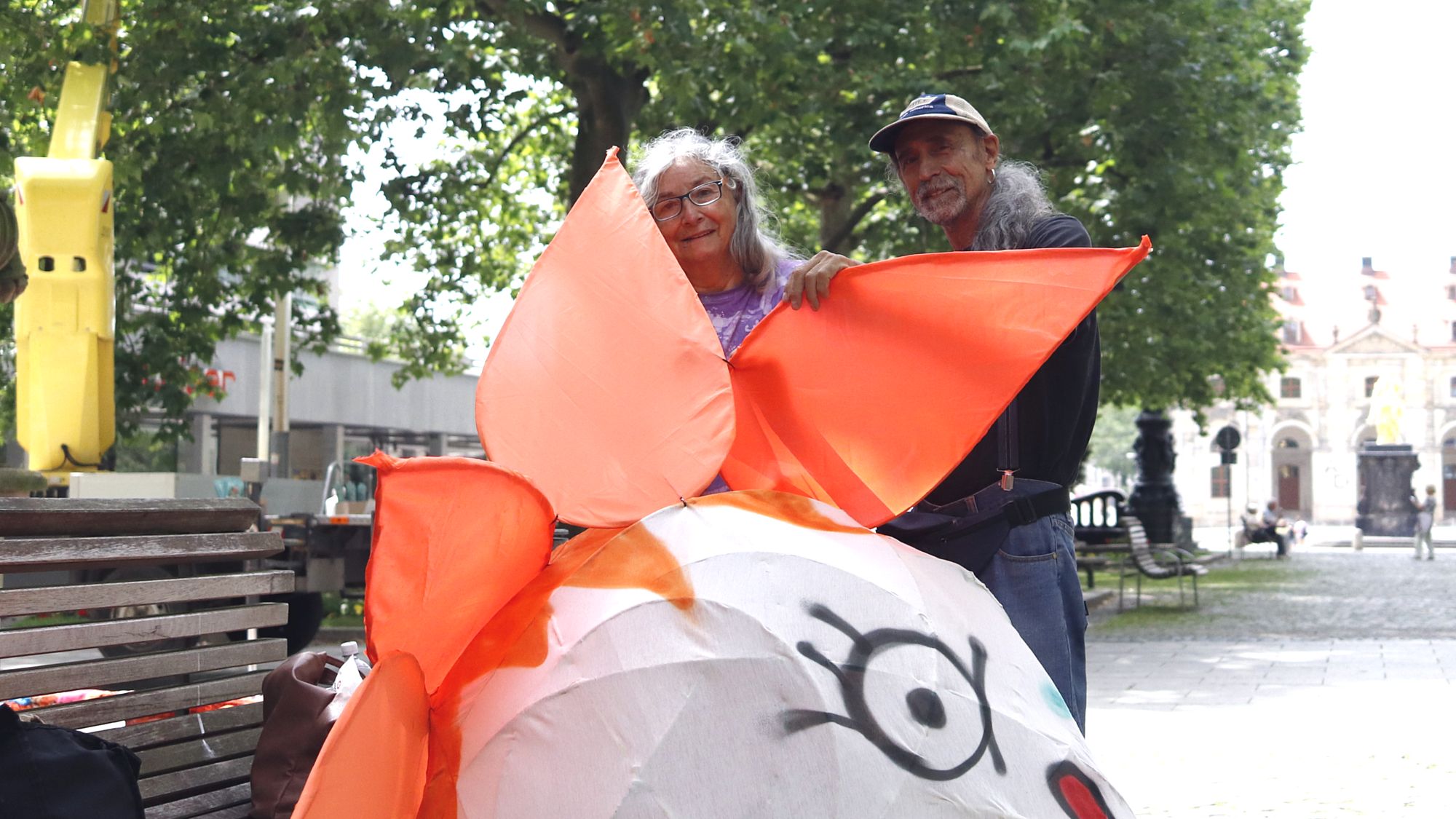 Muriel & César sind wieder für die wunderbare Gestaltung der Hauptstraße verantwortlich. Foto: Anton Launer