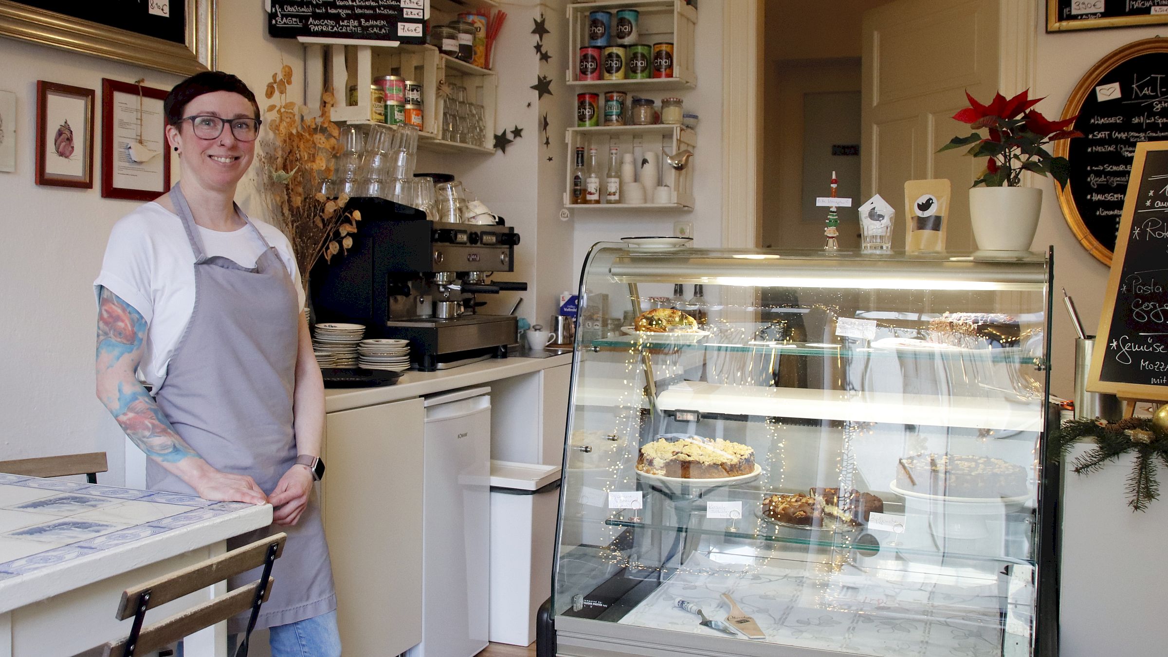 Verlässt die Neustadt mit einem weinenden und einem lachenden Auge: Julia Rothe - Foto: Anton Launer