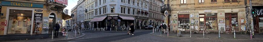 Schiefe Ecke im Januar 2025