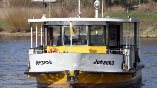 Ab 2. Oktober, 15 Uhr fährt Johanna wieder über die Elbe. Foto: Archiv Anton Launer
