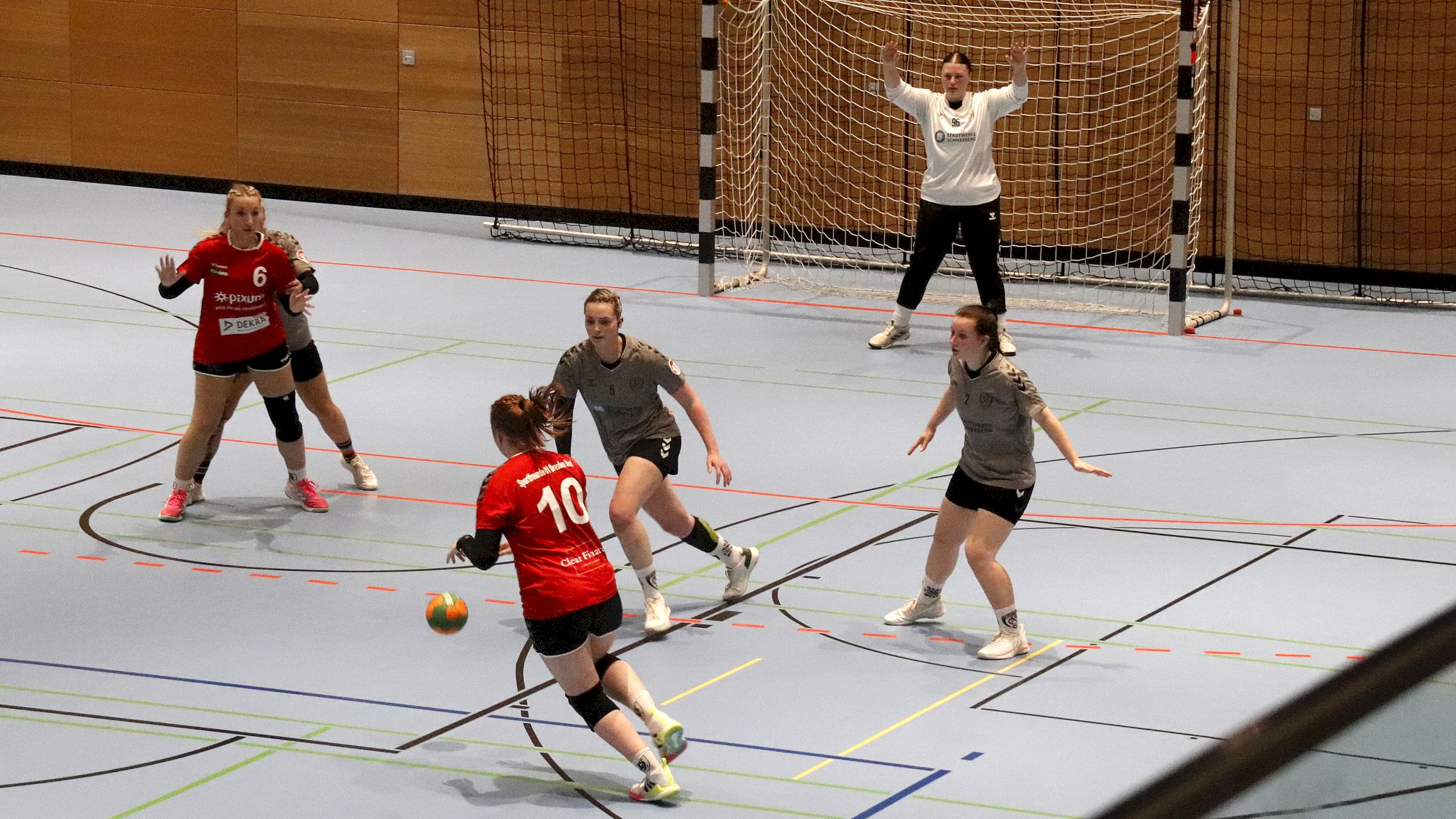 Den Sporties gelang in diesem Spiel fast alles. Foto: Anton Launer