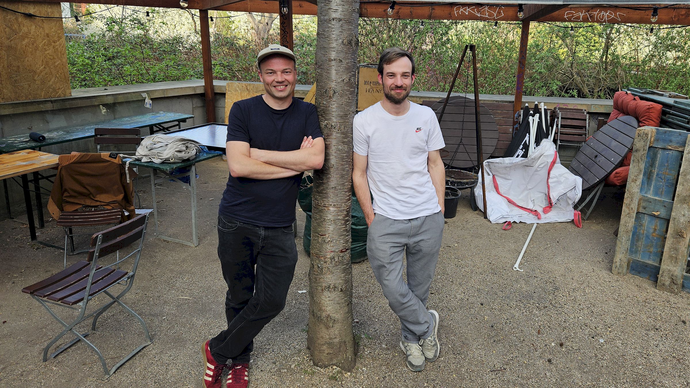Jakob und Gregor Rogosch wollen das Ostende wiederbeleben. Foto: Anton Launer
