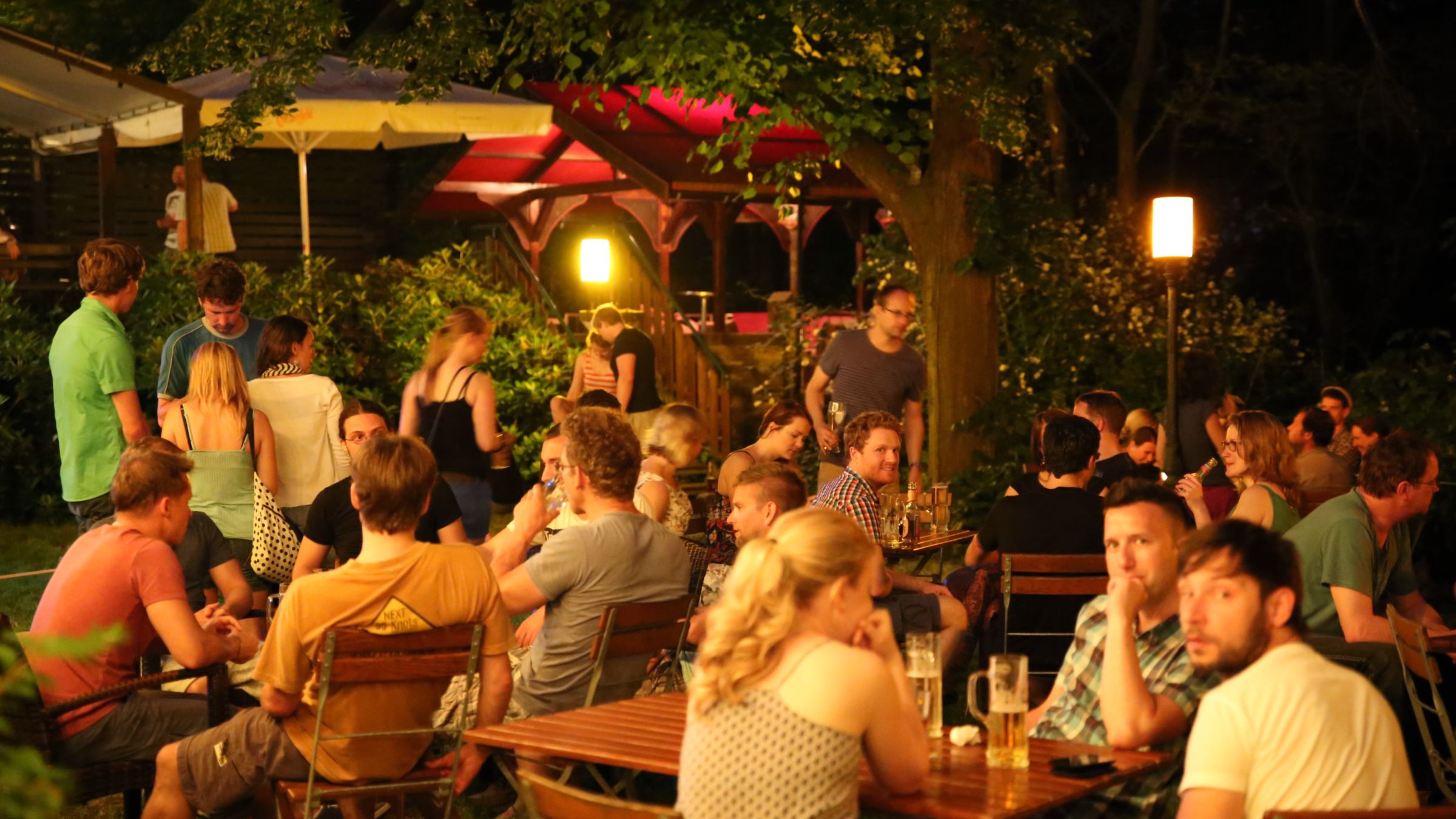 Dienstag bis Sonntag hat der Biergarten geöffnet - Foto: PR/Saloppe