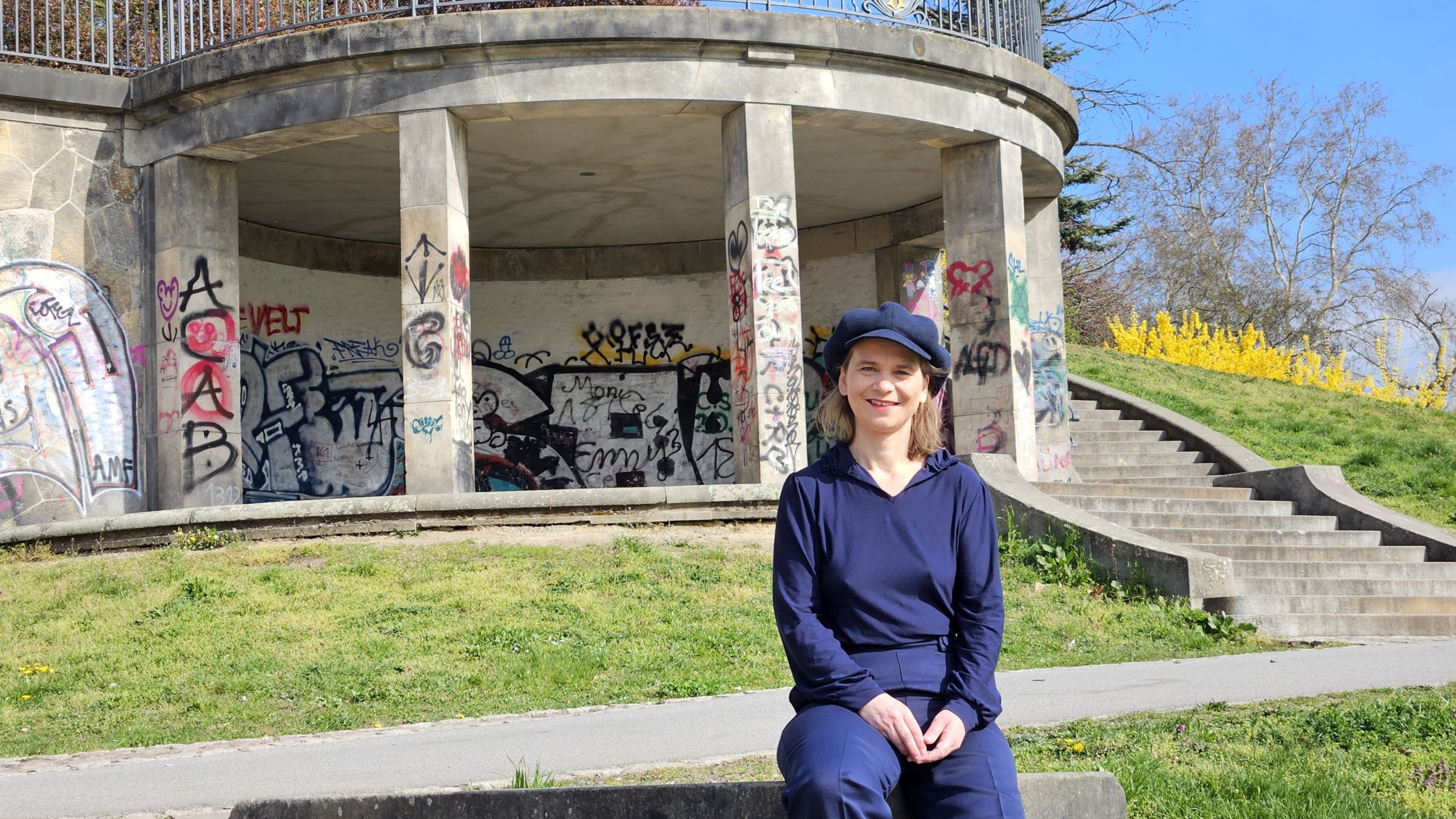 Organisiert "Kultur am Pavillon" - Maria Helm - Foto: Anton Launer