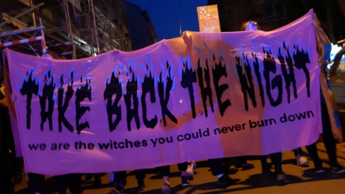 "Take Back The Night"-Demo - Foto: TBTN - Orga Team