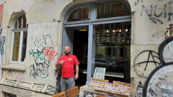 Nazar Döner eröffnet am 8. Mai an der Ecke Lößnitz-, Rudolfstraße - Foto: Anton Launer