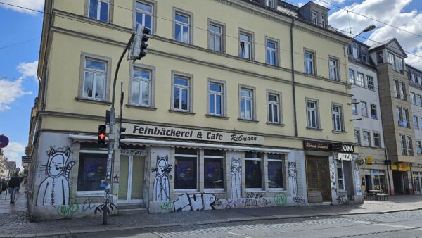 Von 1908 bis 2021 gab es hier Brötchen in der Bäckerei Rissmann. Foto: Anton Launer