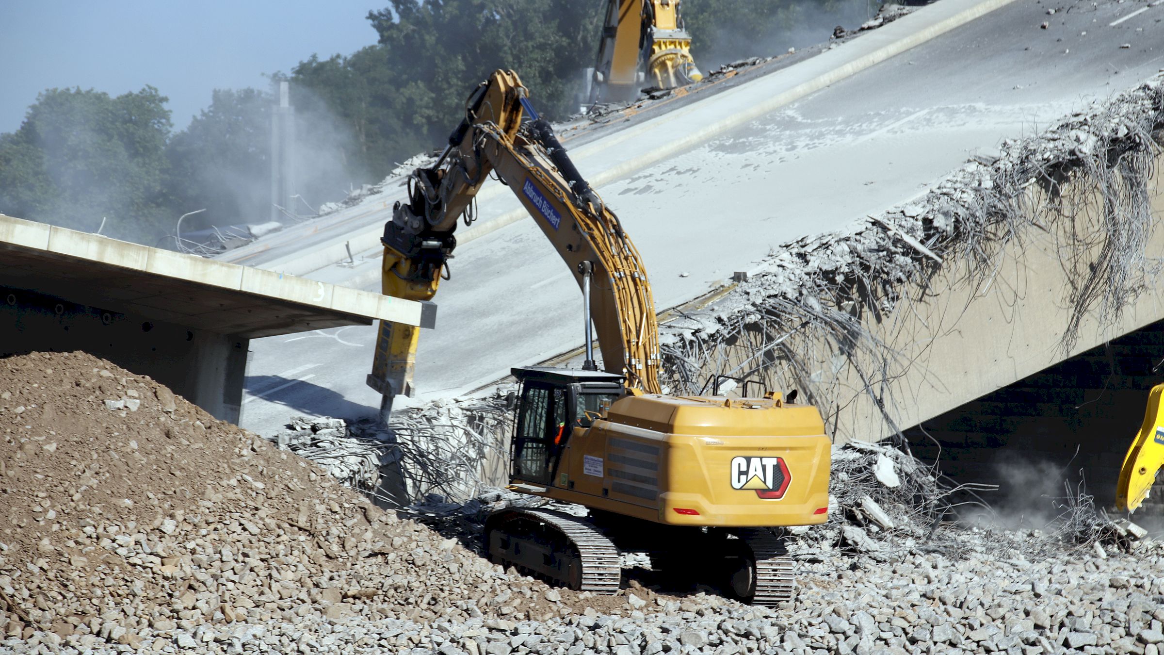 Carolabrücken-Abriss - Foto: Anton Launer