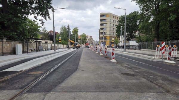 Fast fertig: Die Prießnitzbrücke - Foto: Anton Launer