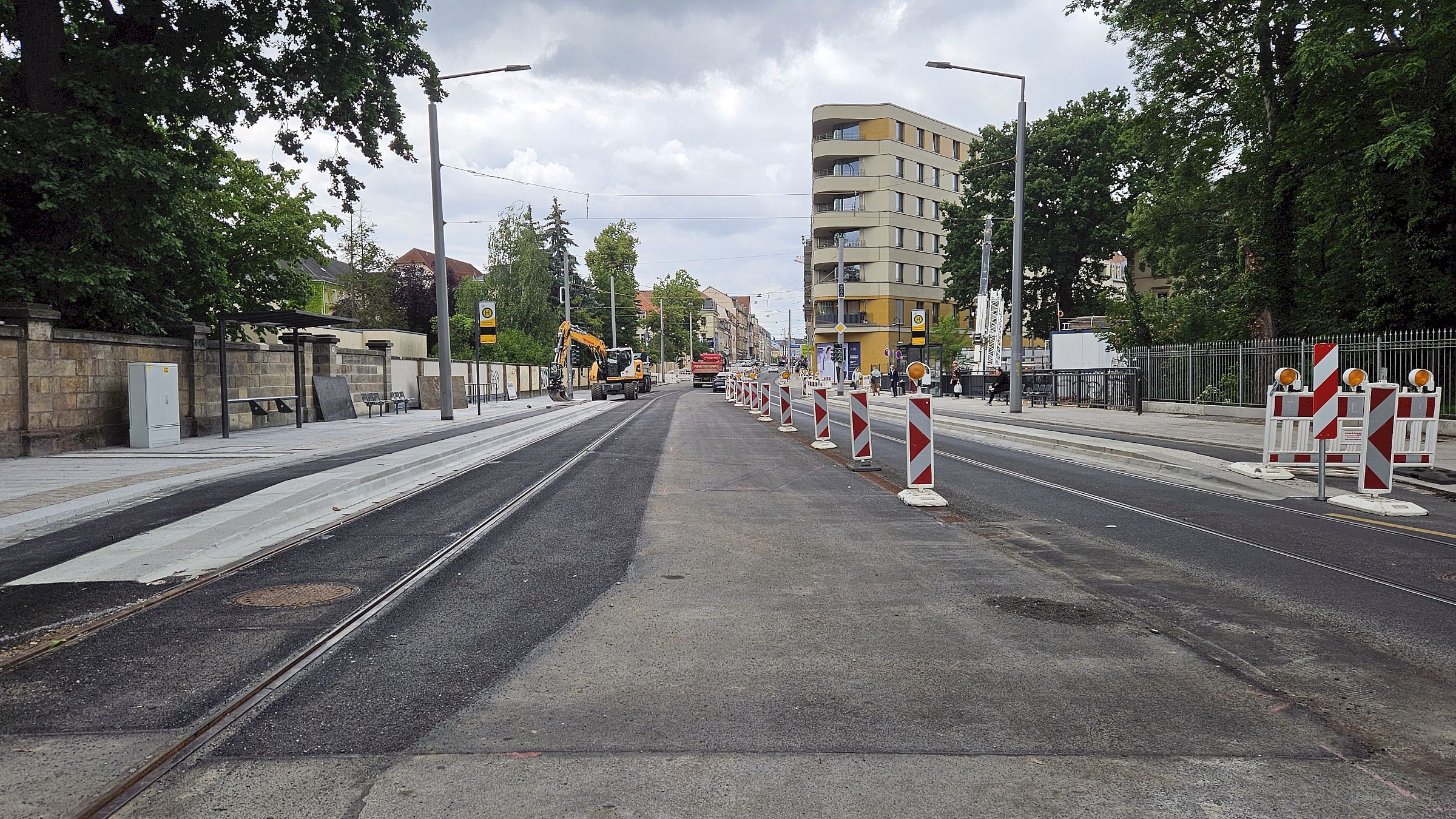 Fast fertig: Die Prießnitzbrücke - Foto: Anton Launer