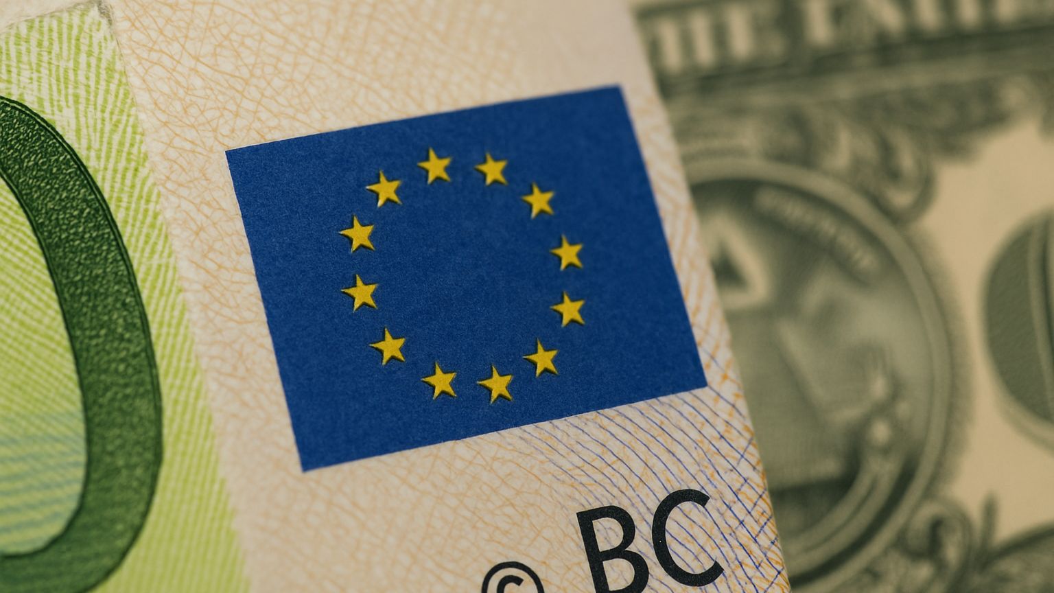 Wie steht der Euro zum Dollar - Foto: KI