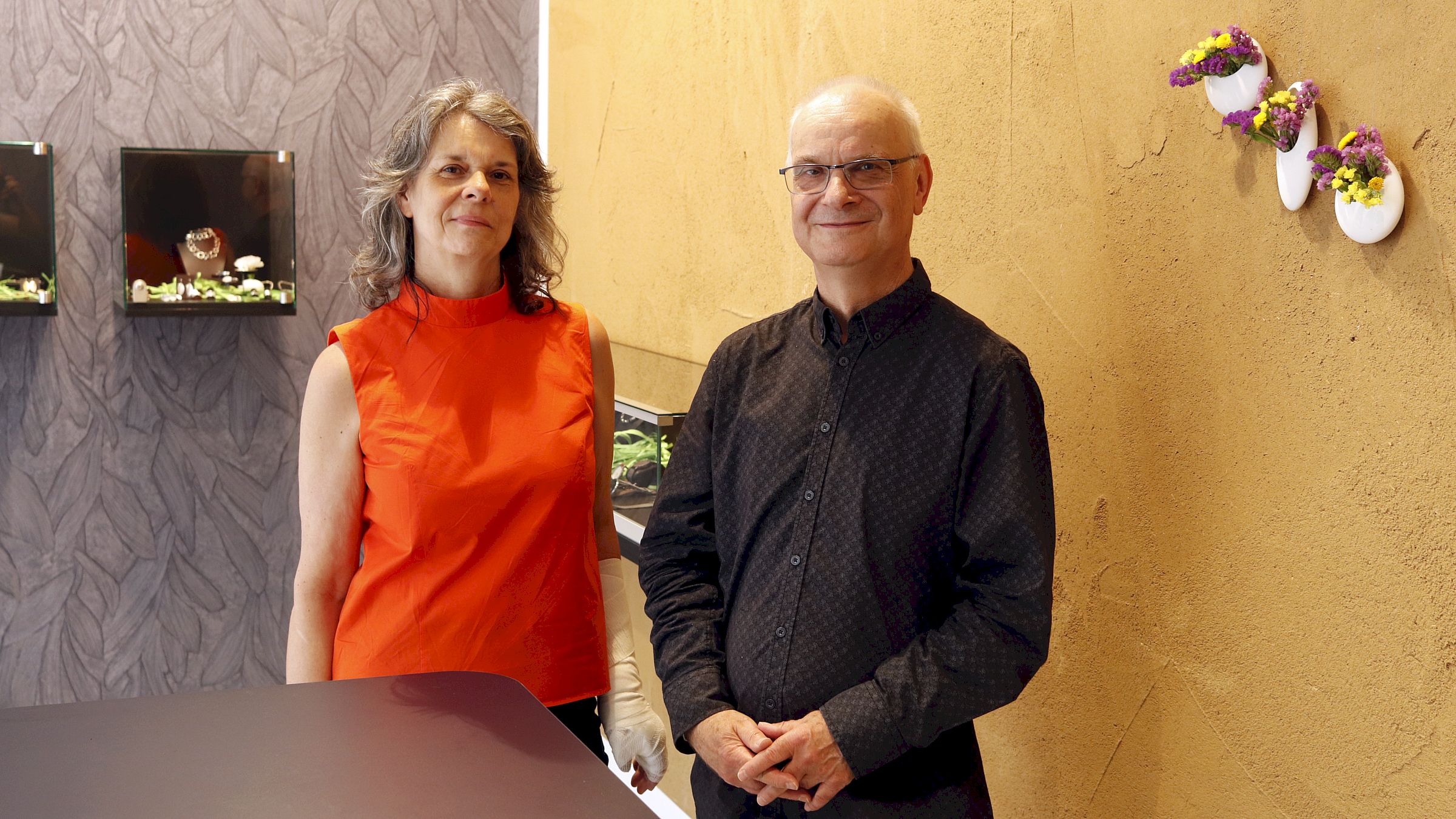 Kathrin Borsdorf und Andreas Dude - Foto: Anton Launer