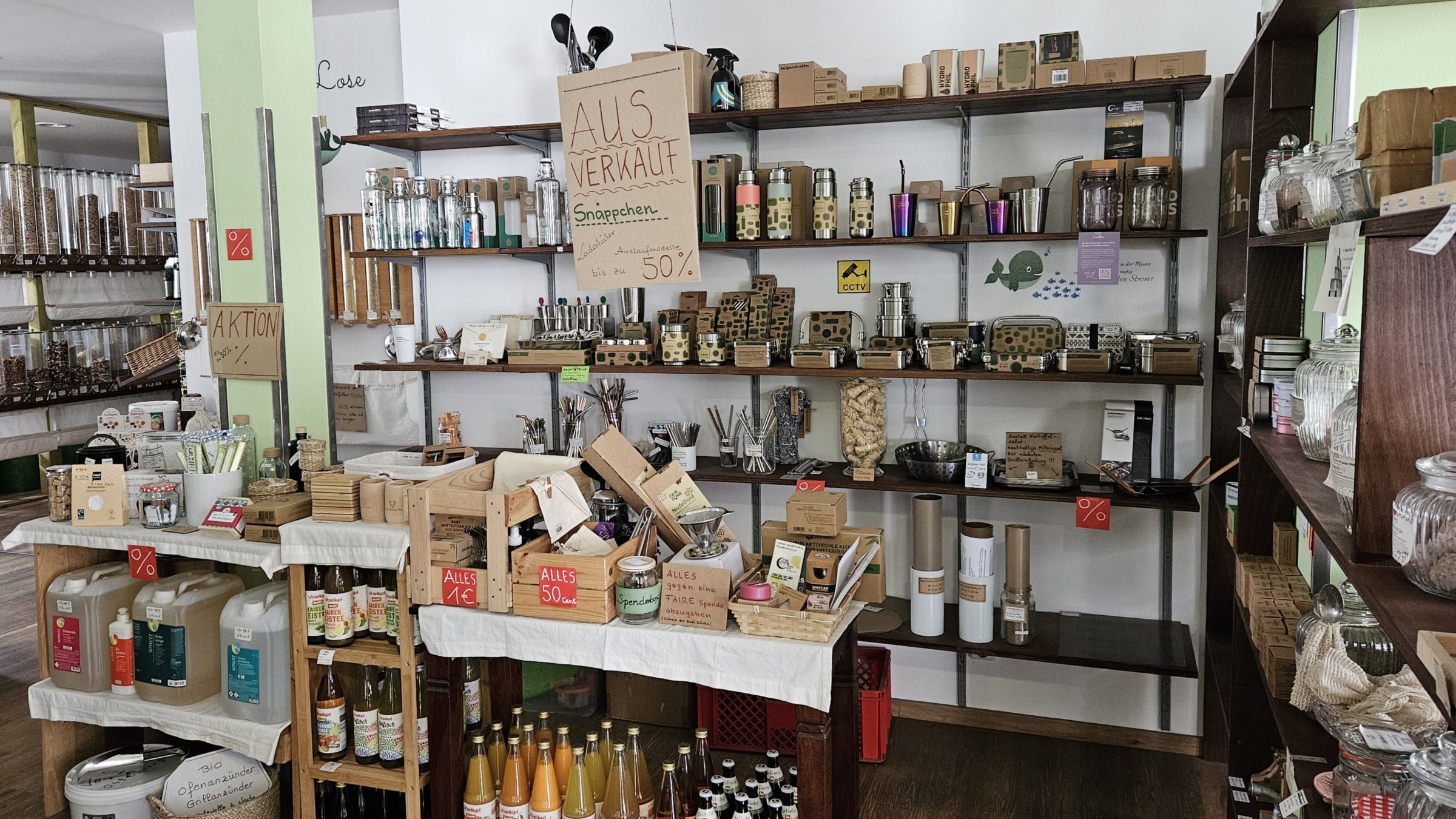 Der Ausverkauf hat begonnen. Foto: Anton Launer