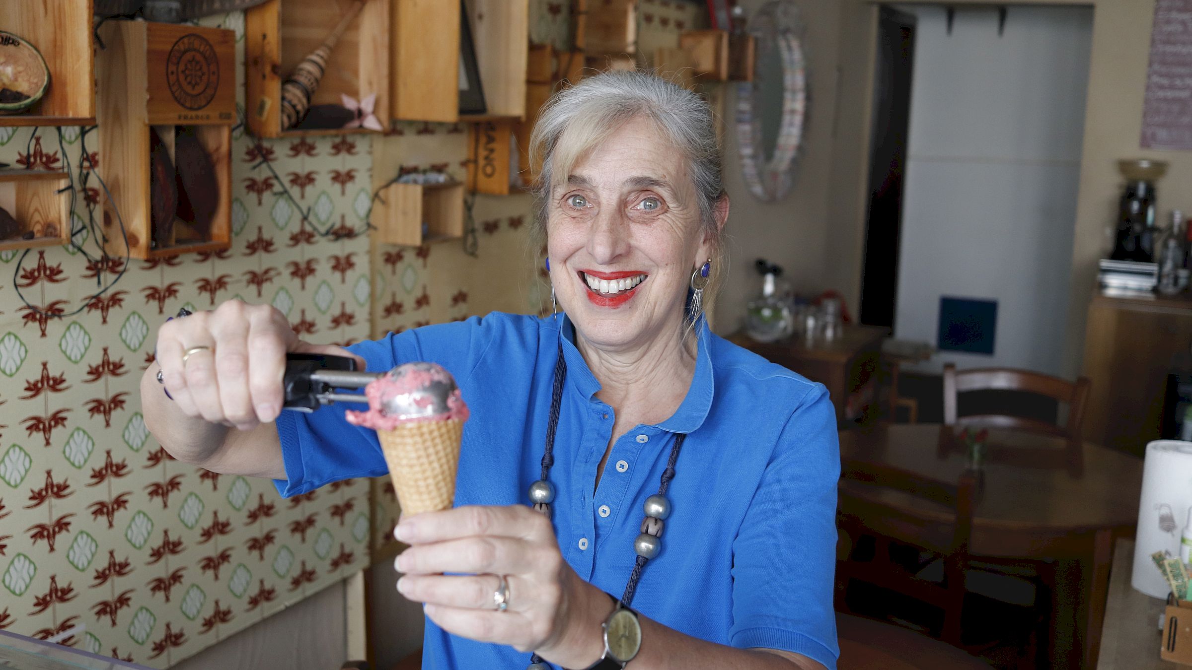 Der Renner im Sommer - Pau-Pau-Eis. Foto: Anton Launer