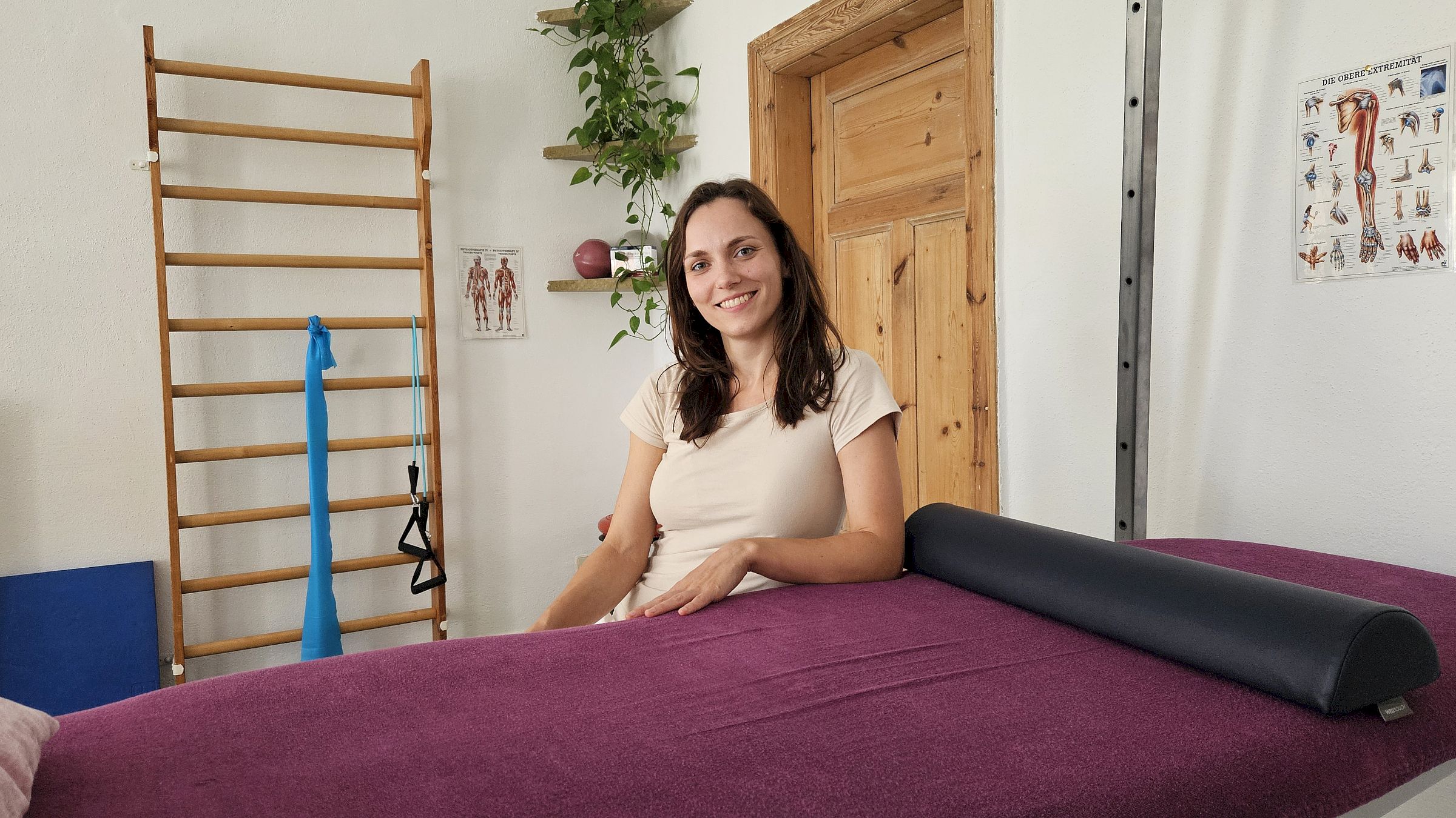 Neue Physiotherapeutin auf der Kamenzer Straße: Maria Schütt - Foto: Anton Launer