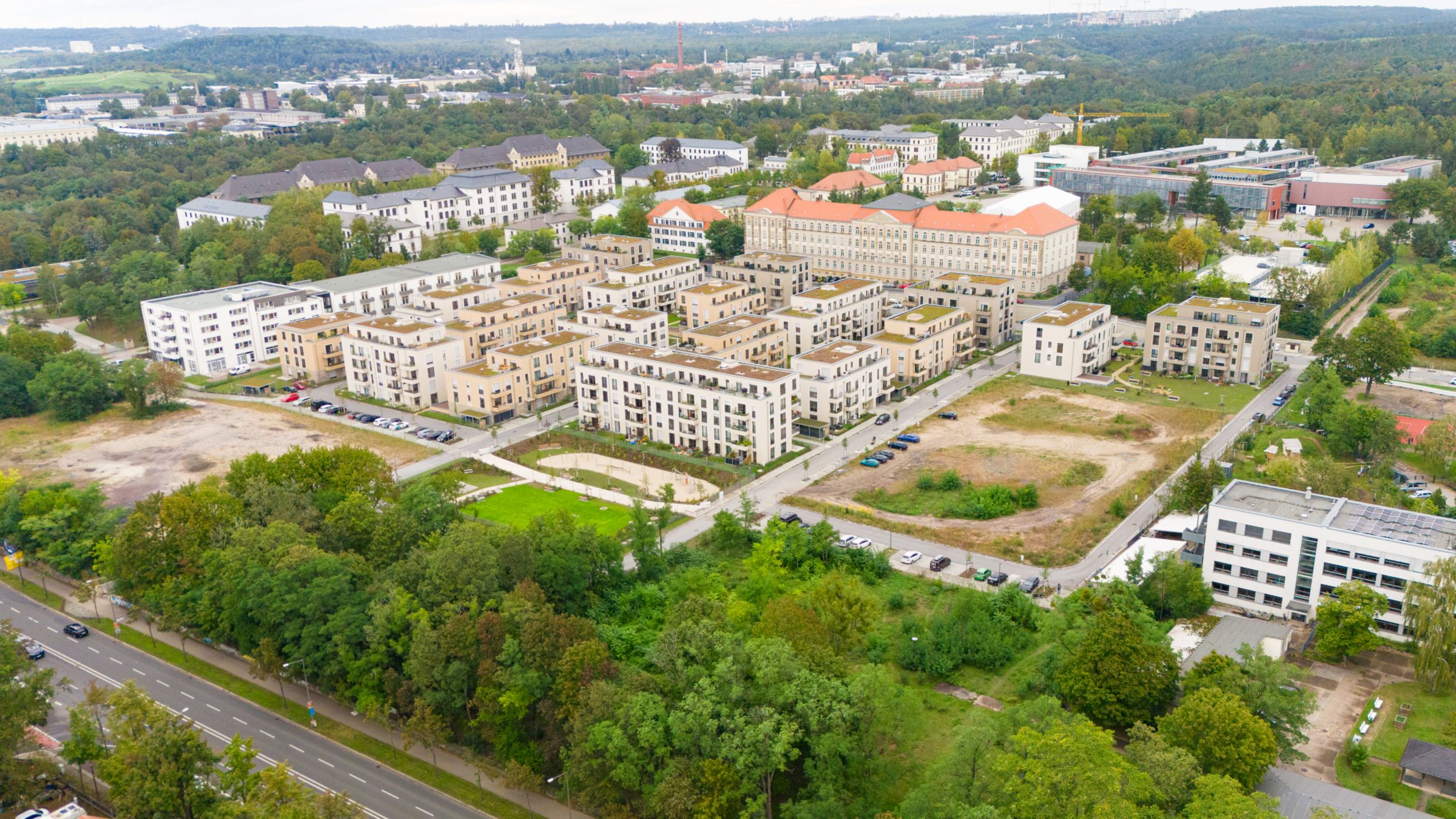 Auf dem Gelände soll der Sechs-Geschosser entstehen. Foto: PR/Jens Hillig, kreativwandler.de 