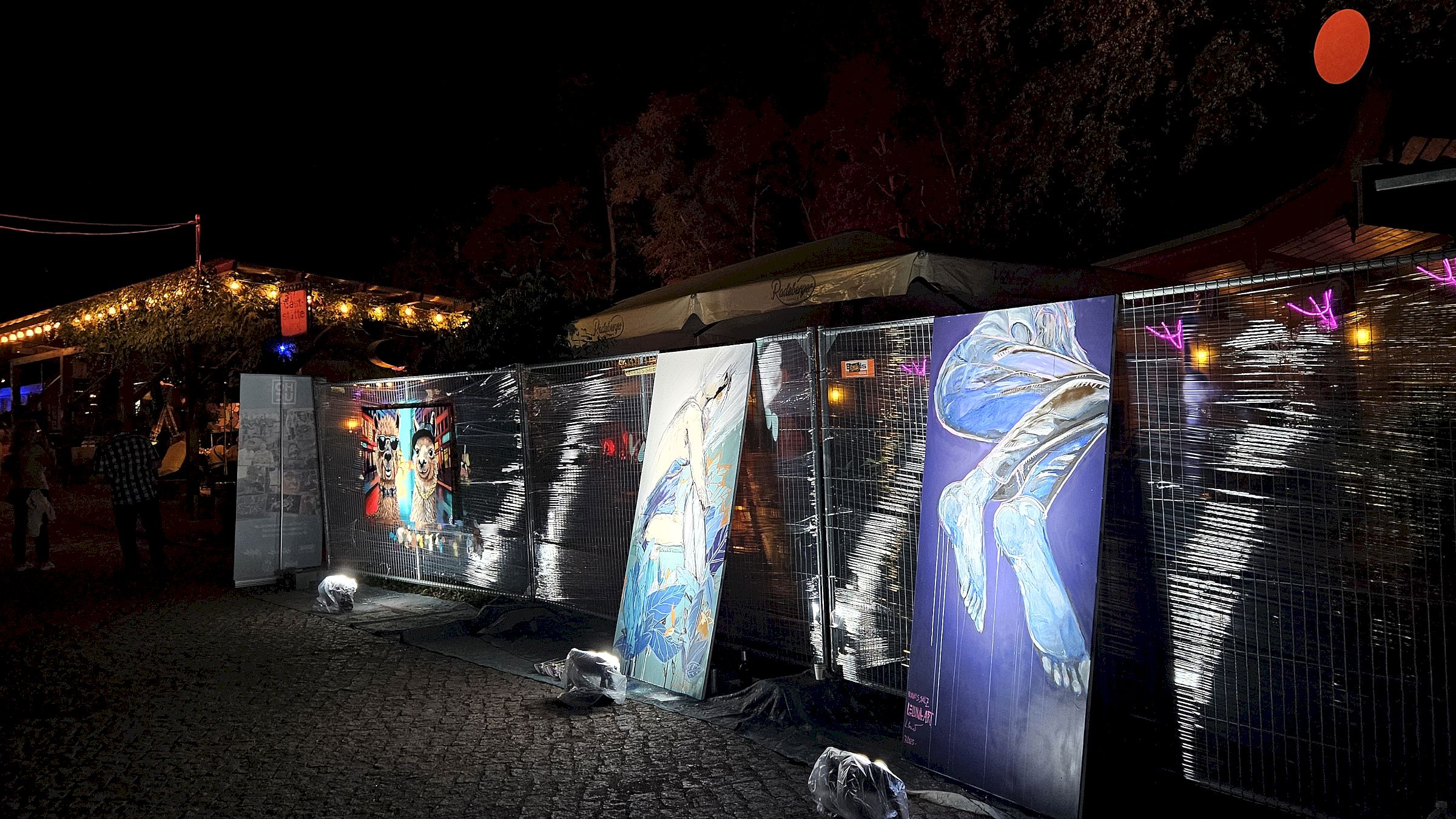 Mit Streetart und Breakdance lockte die Saloppe. Foto: Anton Launer