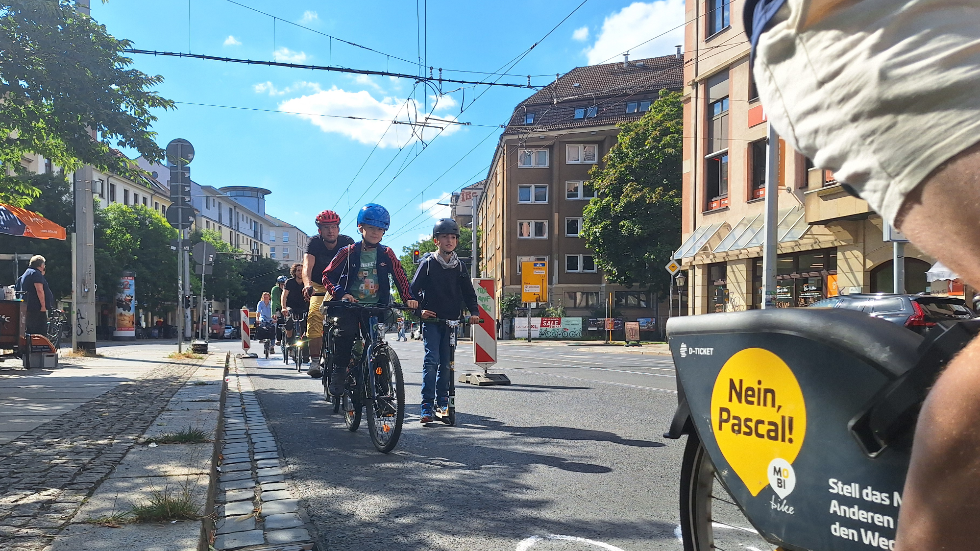 Neuer Radweg für die Neustadt.