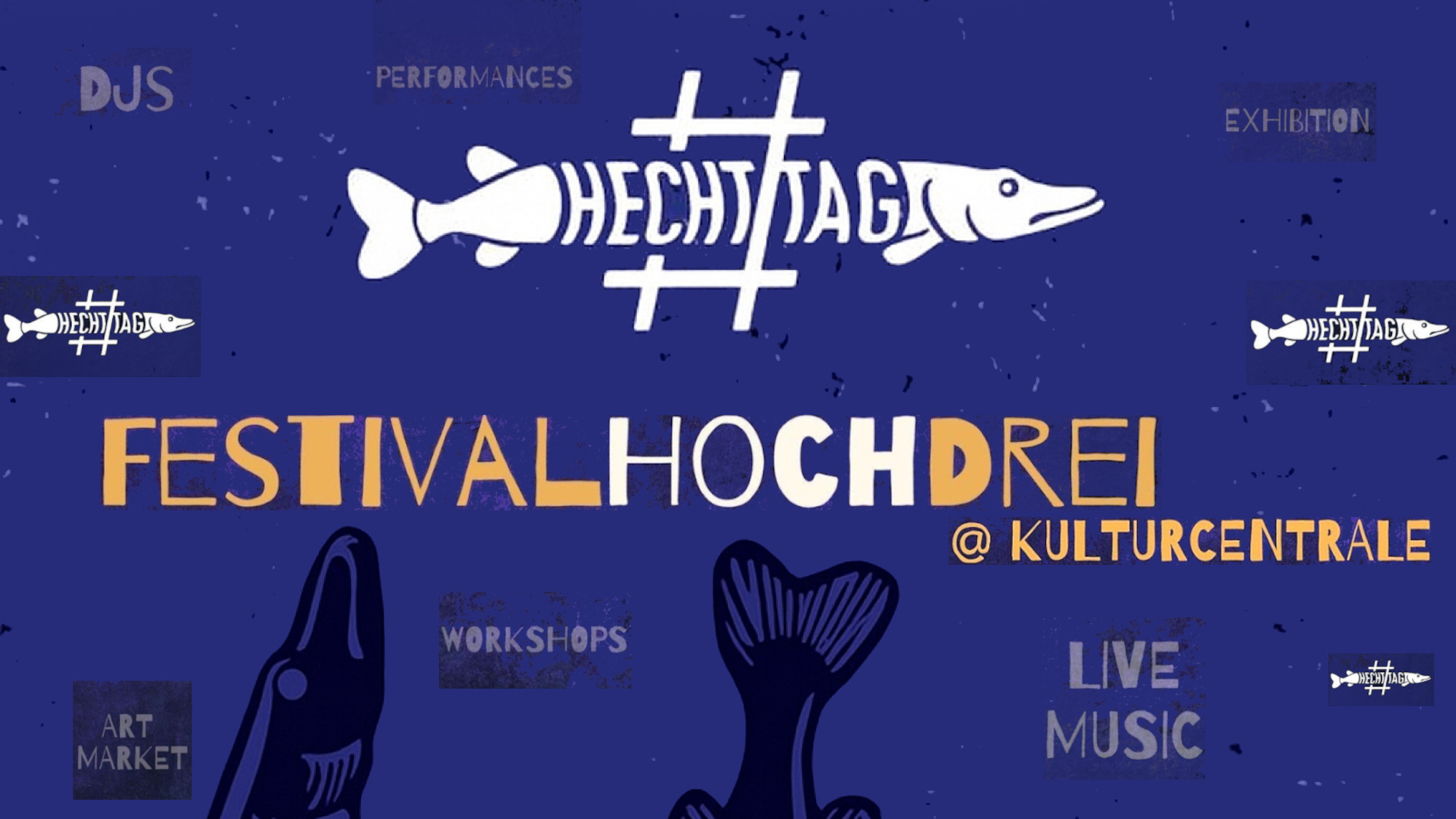 Hecht#Tag und FestivalHochDrei im Hecht-Viertel. 