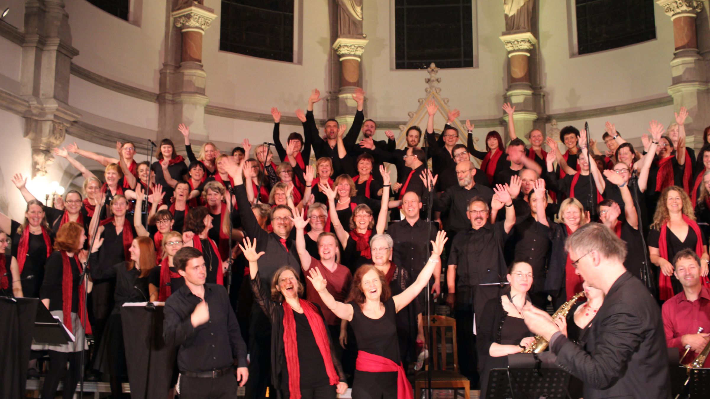 Gospel-Chor in der Martin-Luther-Kirche - Foto: Ev.-Luth. Laurentiuskirchgemeinde Dresden-Neustadt