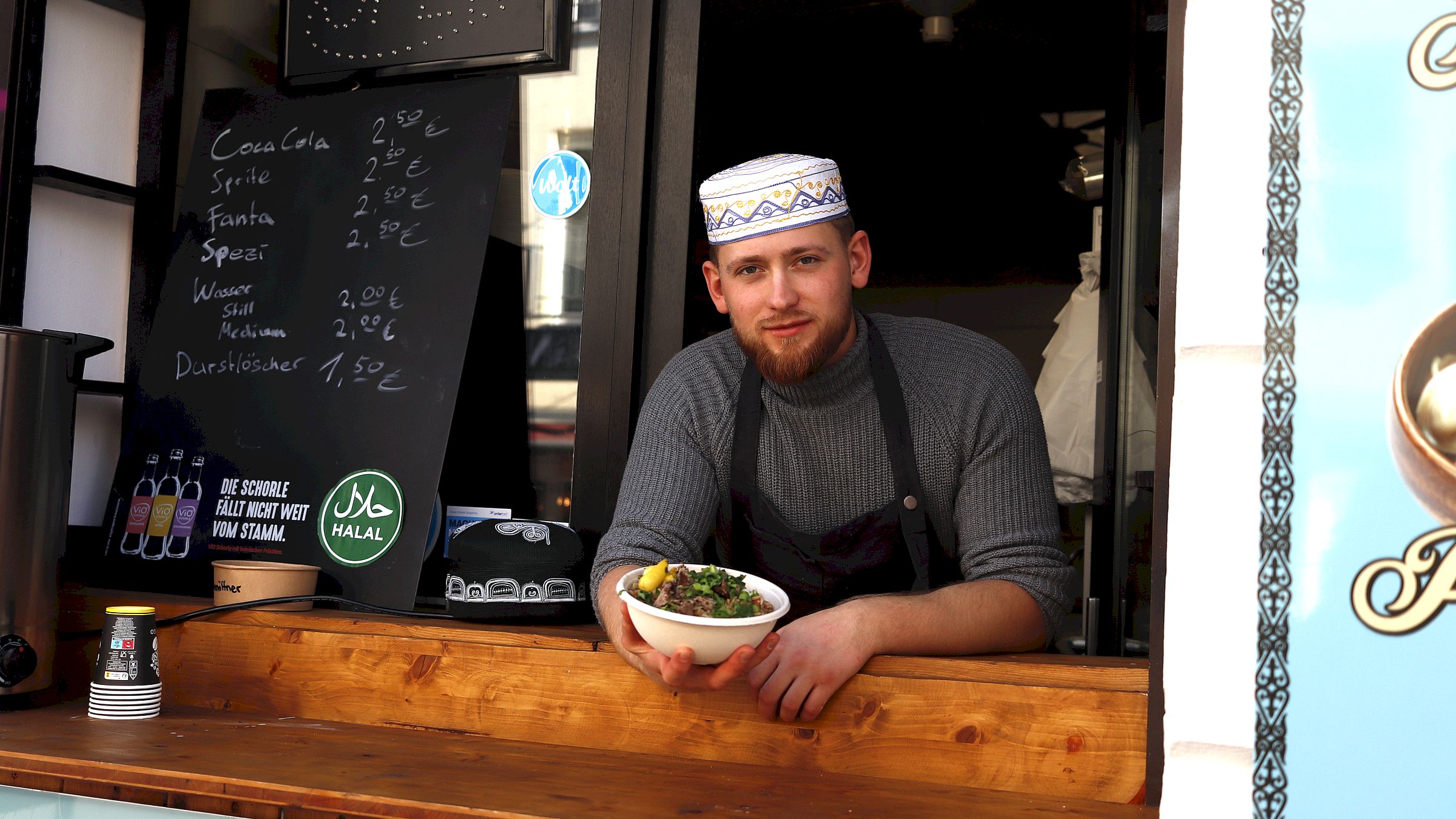 Seit Anfang Oktober gibt's den Imbiss auf der Alaunstraße - Foto: Anton Launer