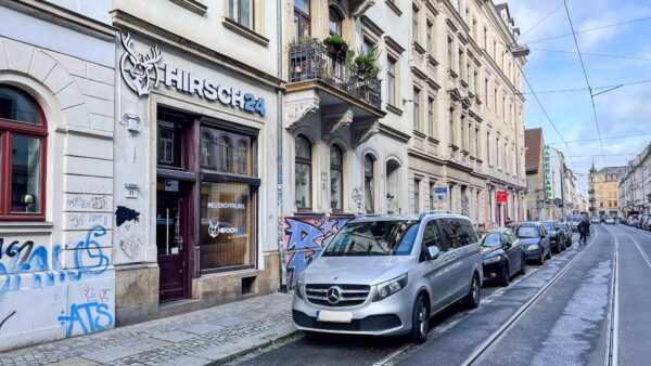 "Hirsch 24" in der Rothenburger Straße