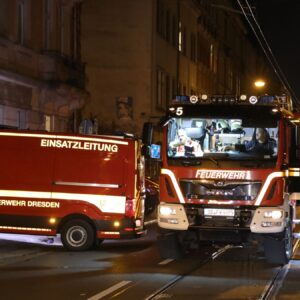 Feuerwehreinsatz auf der Görlitzer Straße - Foto: Roland Halkasch