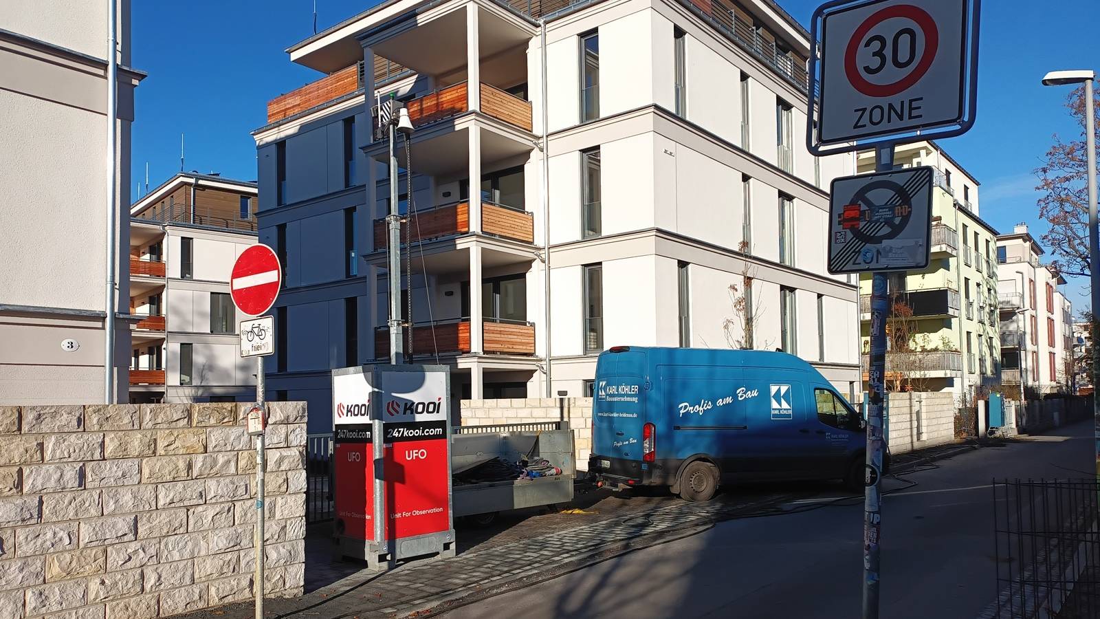 Die Einfahrt in den Turnerweg von der Antonstraße kommend, ist neuerdings verboten. Foto: privat