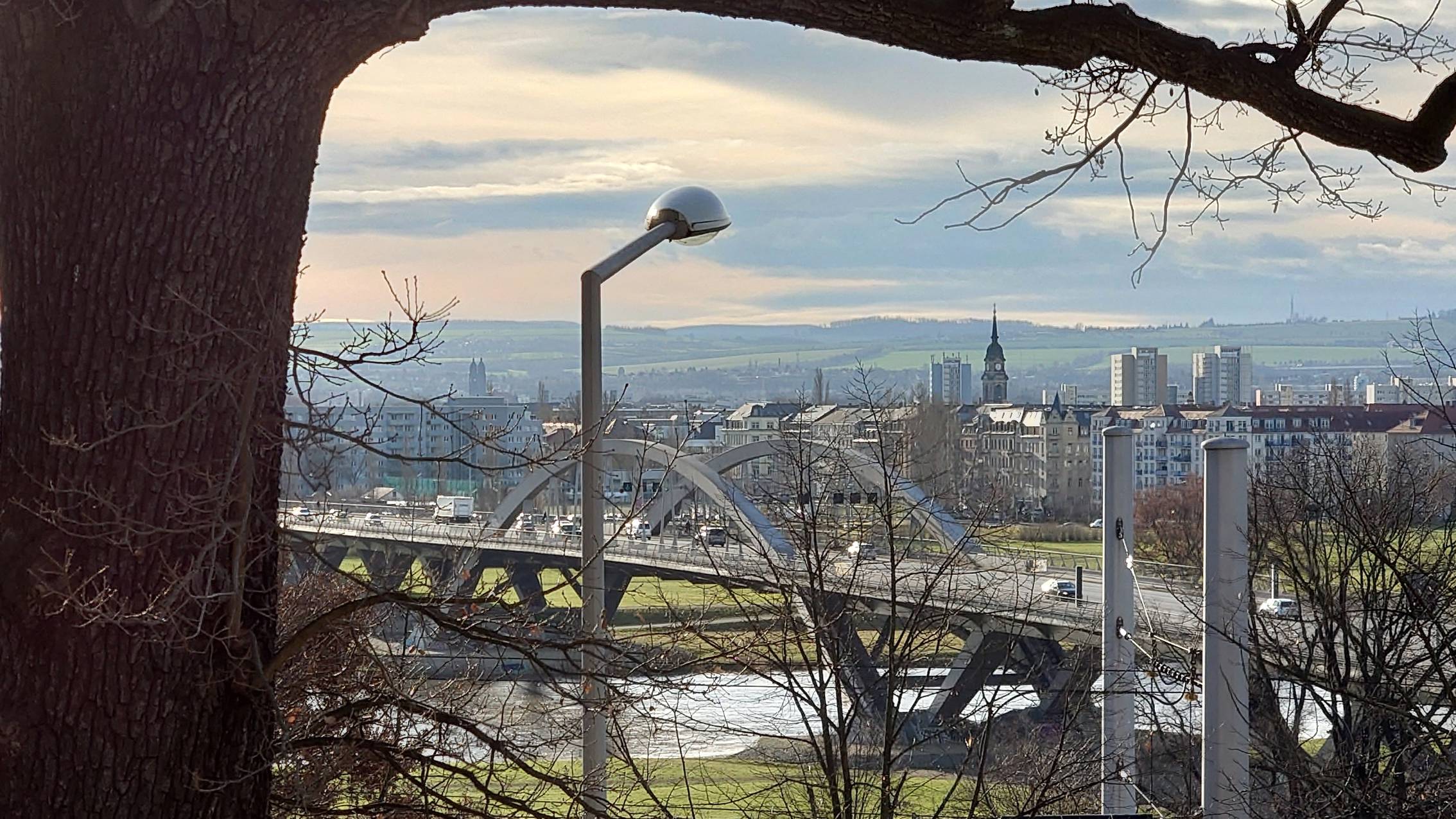 Waldschlößchenbrücke - Foto: Archiv Anton Launer