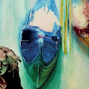 Karneval in Venedig, Ausschnitt, Werner Pinkert