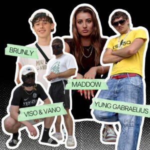 Handreicher - Hip-Hop-Session in der Groovestation - Fotomontage: Landstreicher