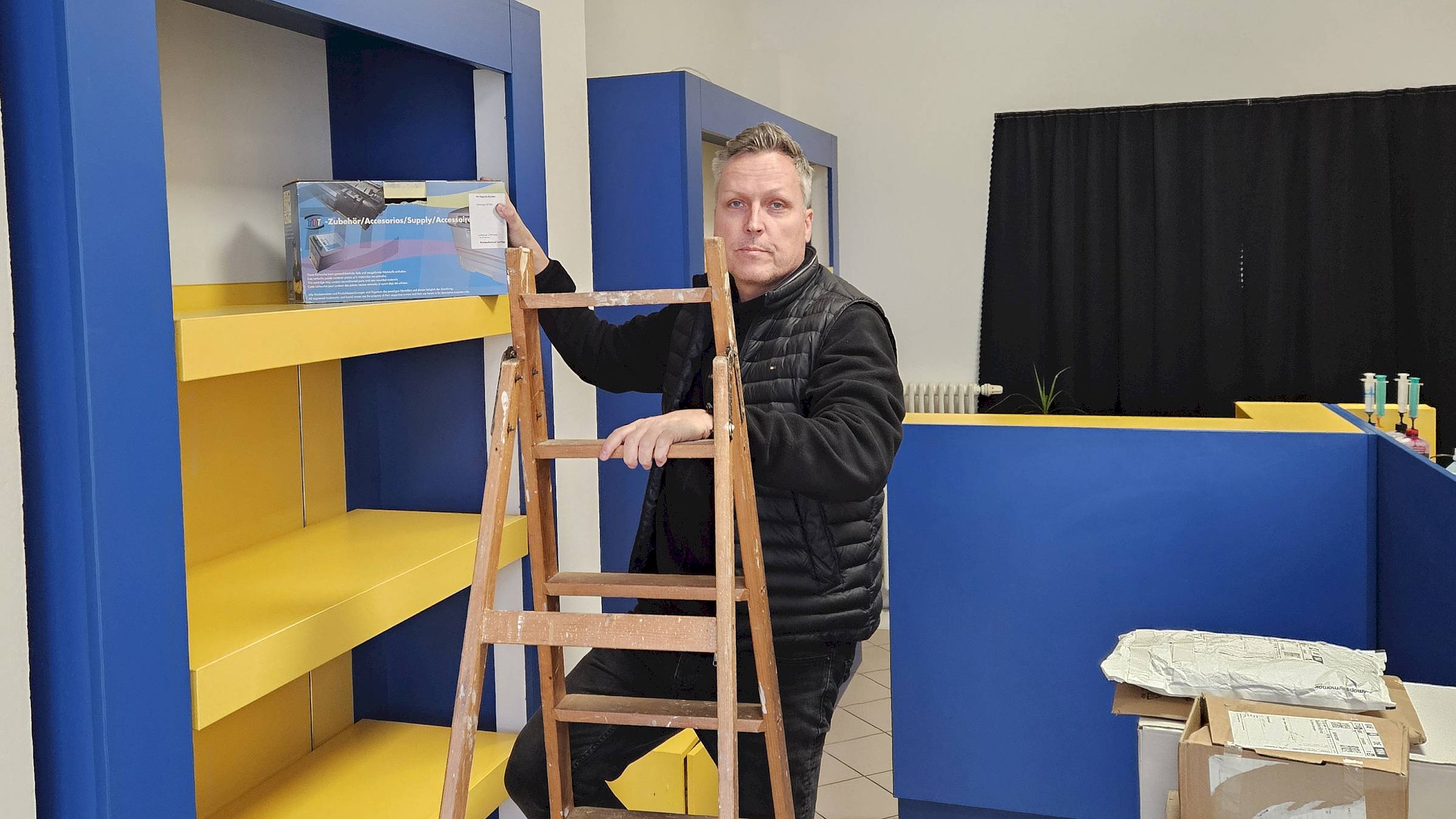 Der Umzug ist schon vorbereitet. Foto: Anton Launer